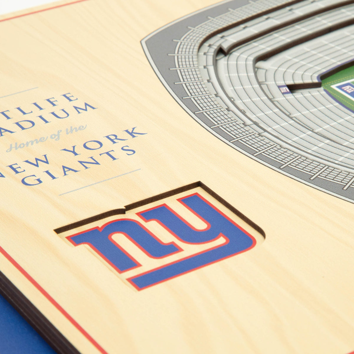 NFL New York Giants You the fan 5-Layer Stadium View Wall Art