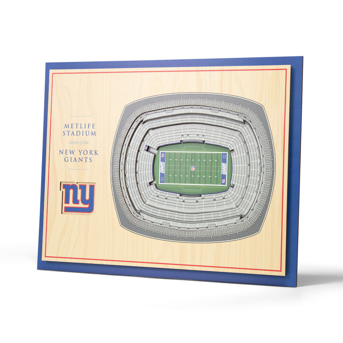 NFL New York Giants You the fan 5-Layer Stadium View Wall Art