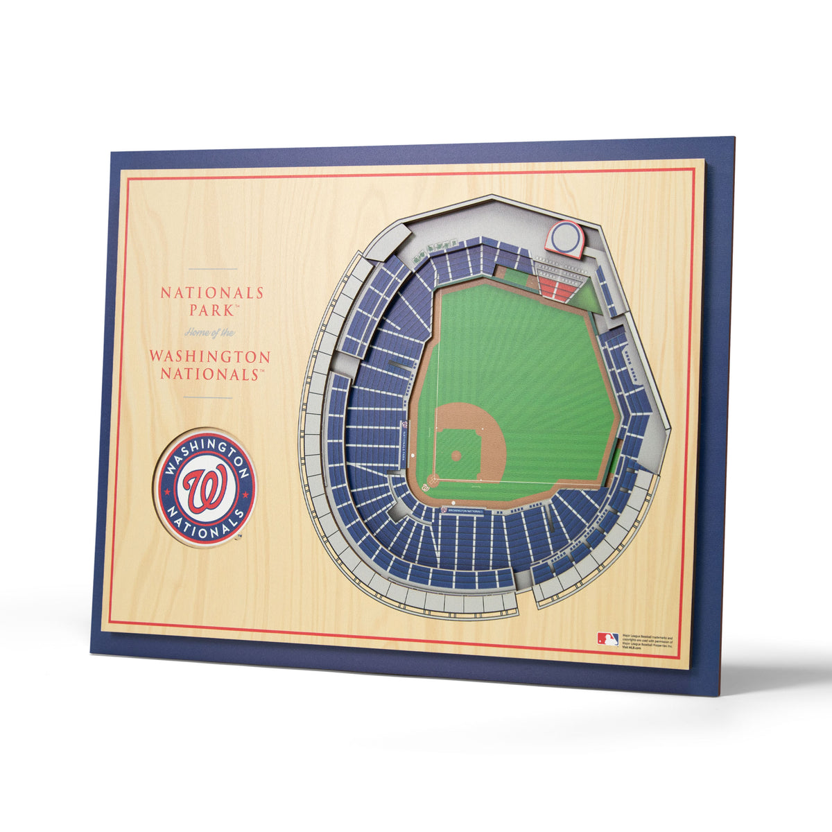 MLB Washington Nationals You the Fan 5-Layer 3D Stadium View Wall Art