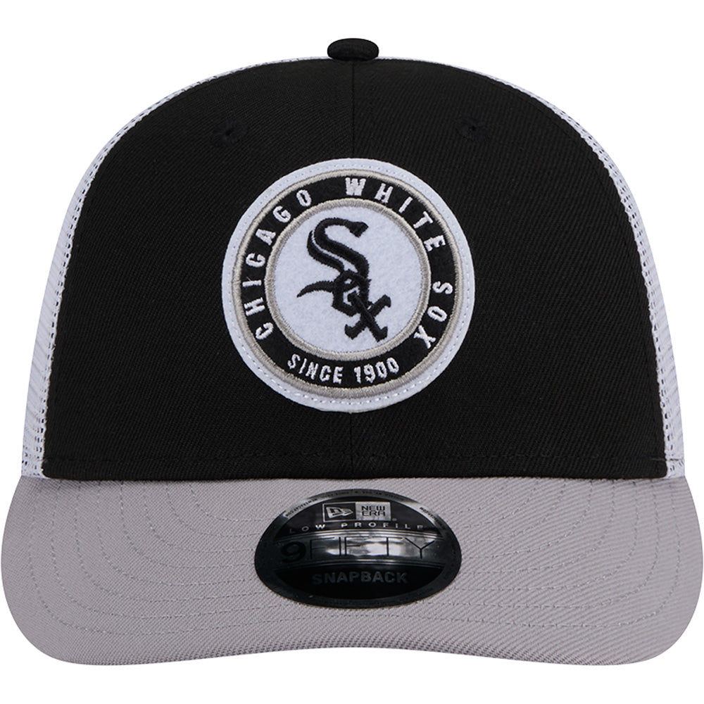 MLB Chicago White Sox New Era Cooperstown Patch Low-Profile 9FIFTY Trucker Hat