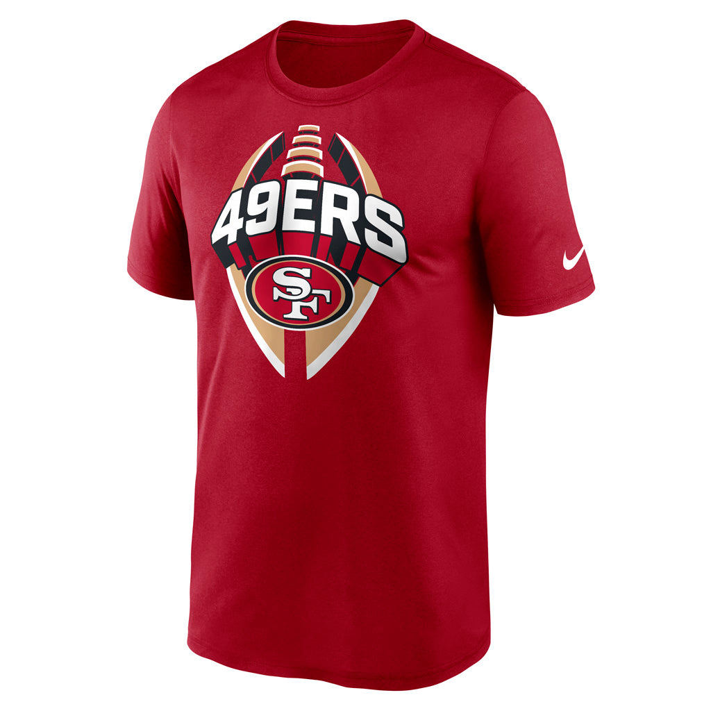 NFL San Francisco 49ers Nike 2025 Icon Legend T-Shirt - Red