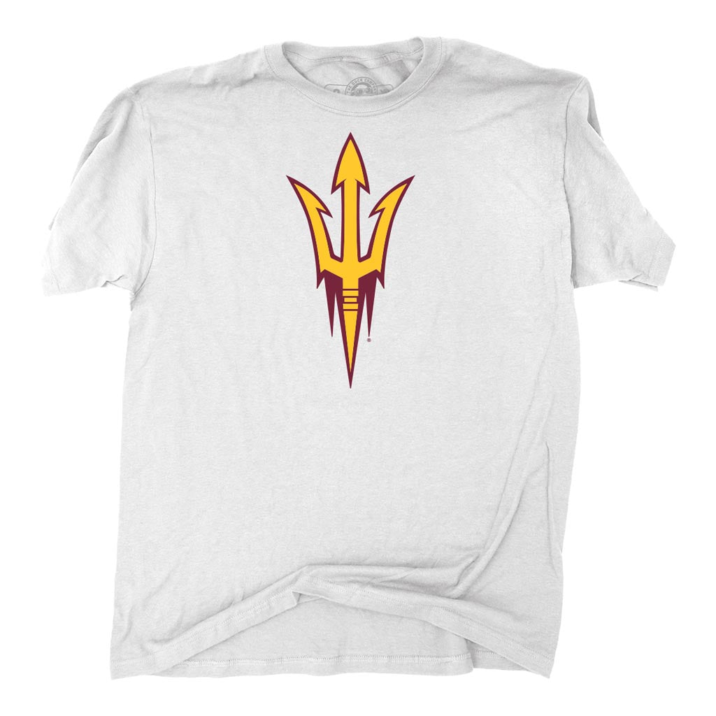 NCAA Arizona State Sun Devils The Duck Company Primary T-Shirt - White