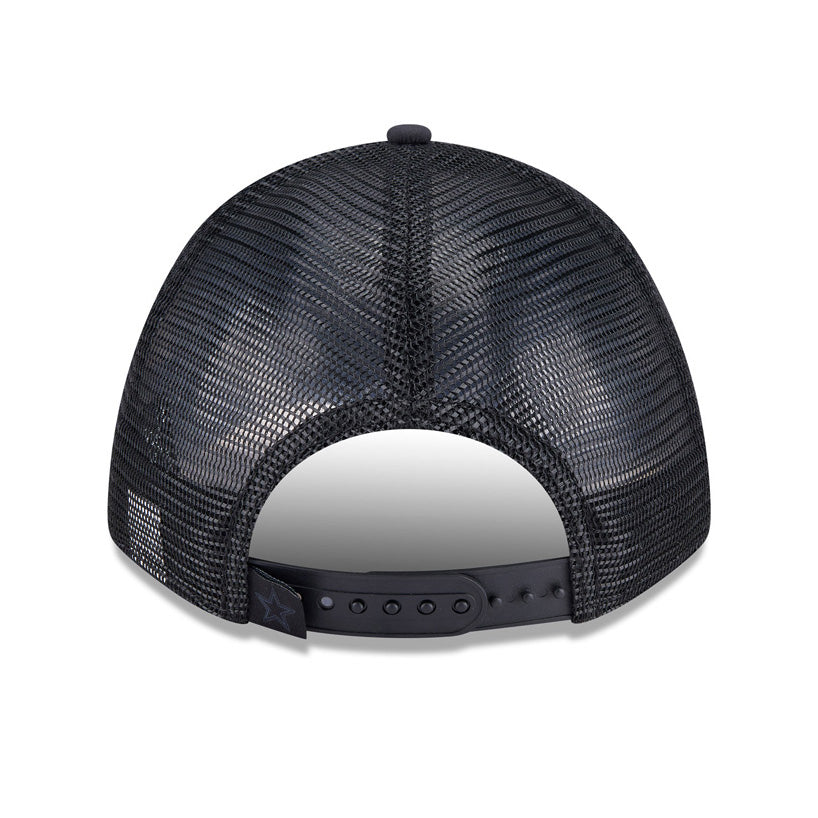 NFL Dallas Cowboys New Era Minimalist 9FORTY M-Crown Snapback Hat - Black