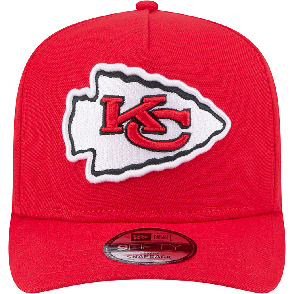 NFL Kansas City Chiefs New Era OTC 9FIFTY A-Frame Hat - Red