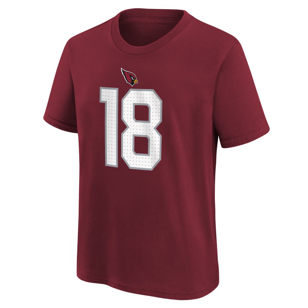 NFL Arizona Cardinals Marvin Harrison Jr. Youth Nike Home T-Shirt - Red
