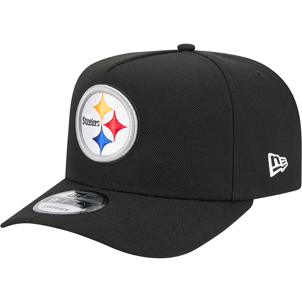 NFL Pittsburgh Steelers New Era OTC 9FIFTY A-Frame Hat - Black