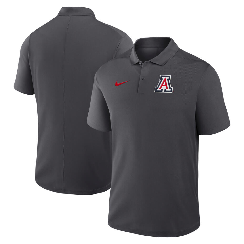 NCAA Arizona Wildcats Nike Victory Polo - Charcoal