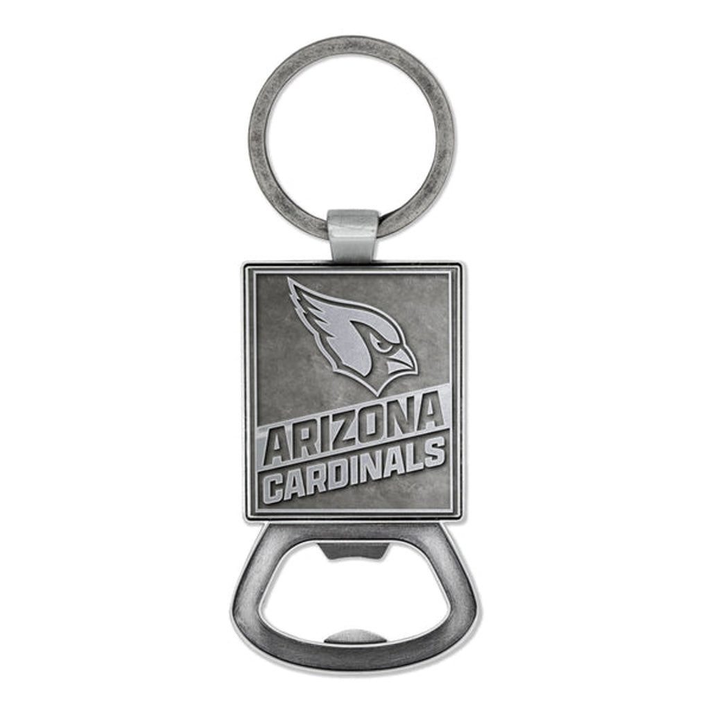 NFL Arizona Cardinals Rico Pewter Bottle Opener Keychain - Gray