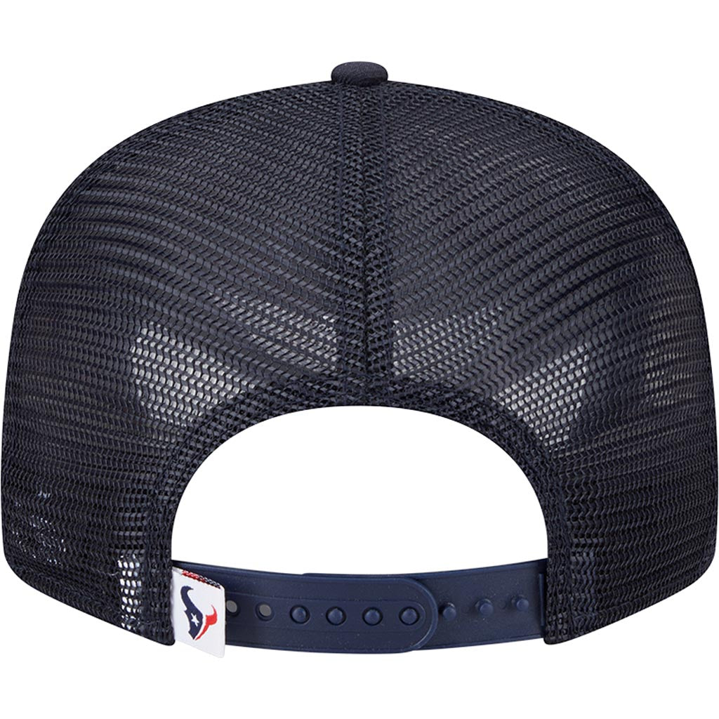 NFL Houston Texans New Era 9FIFTY Snapback Trucker Hat - Navy