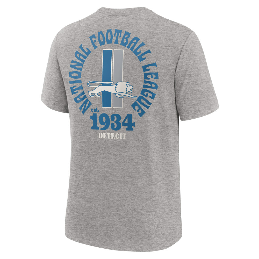 NFL Detroit Lions Nike 2-Hit Tri-Blend T-Shirt - Gray