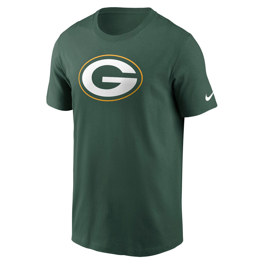 NFL Green Bay Packers Nike Cotton Essential Logo T-Shirt - Green