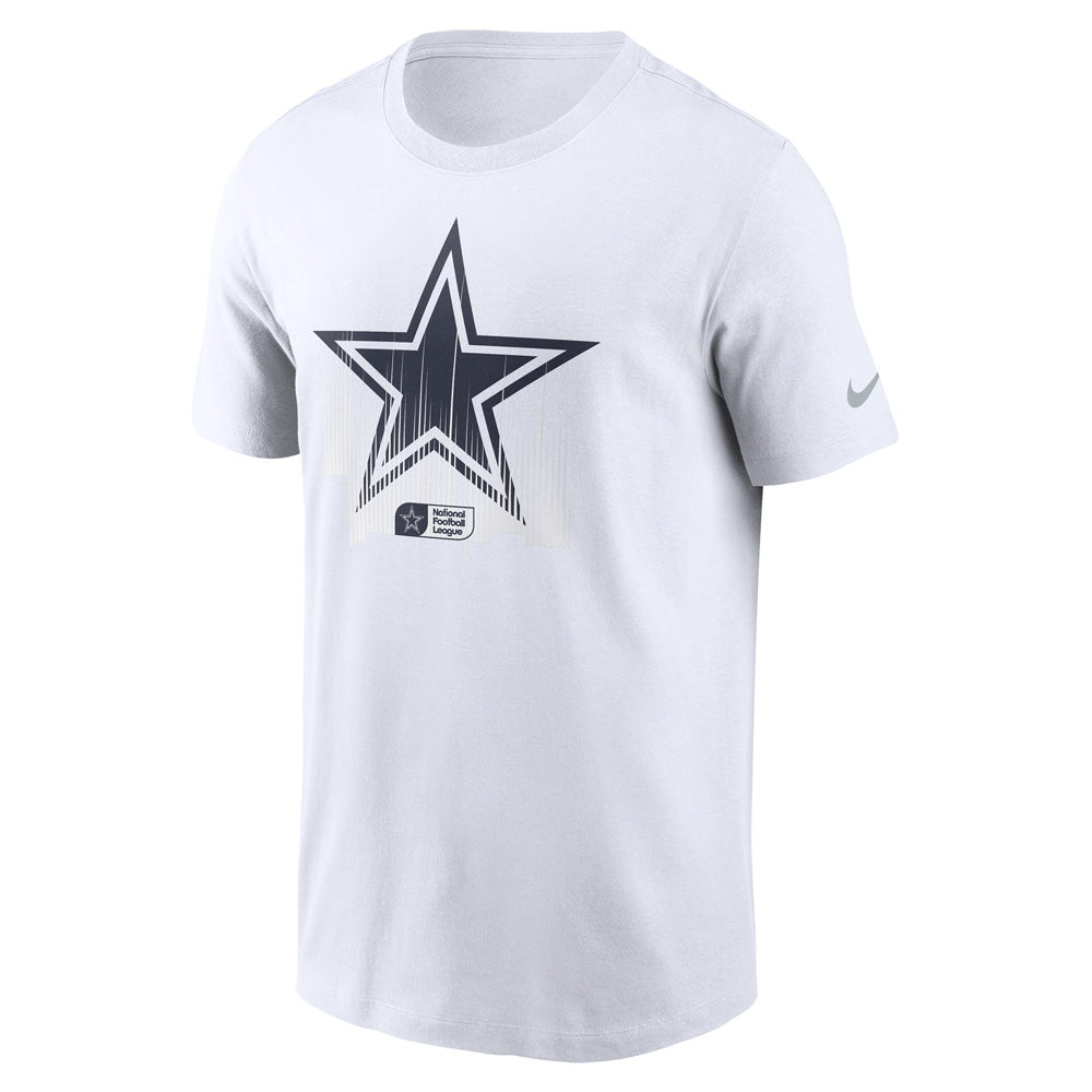 NFL Dallas Cowboys Nike Faded Essential T-Shirt - White