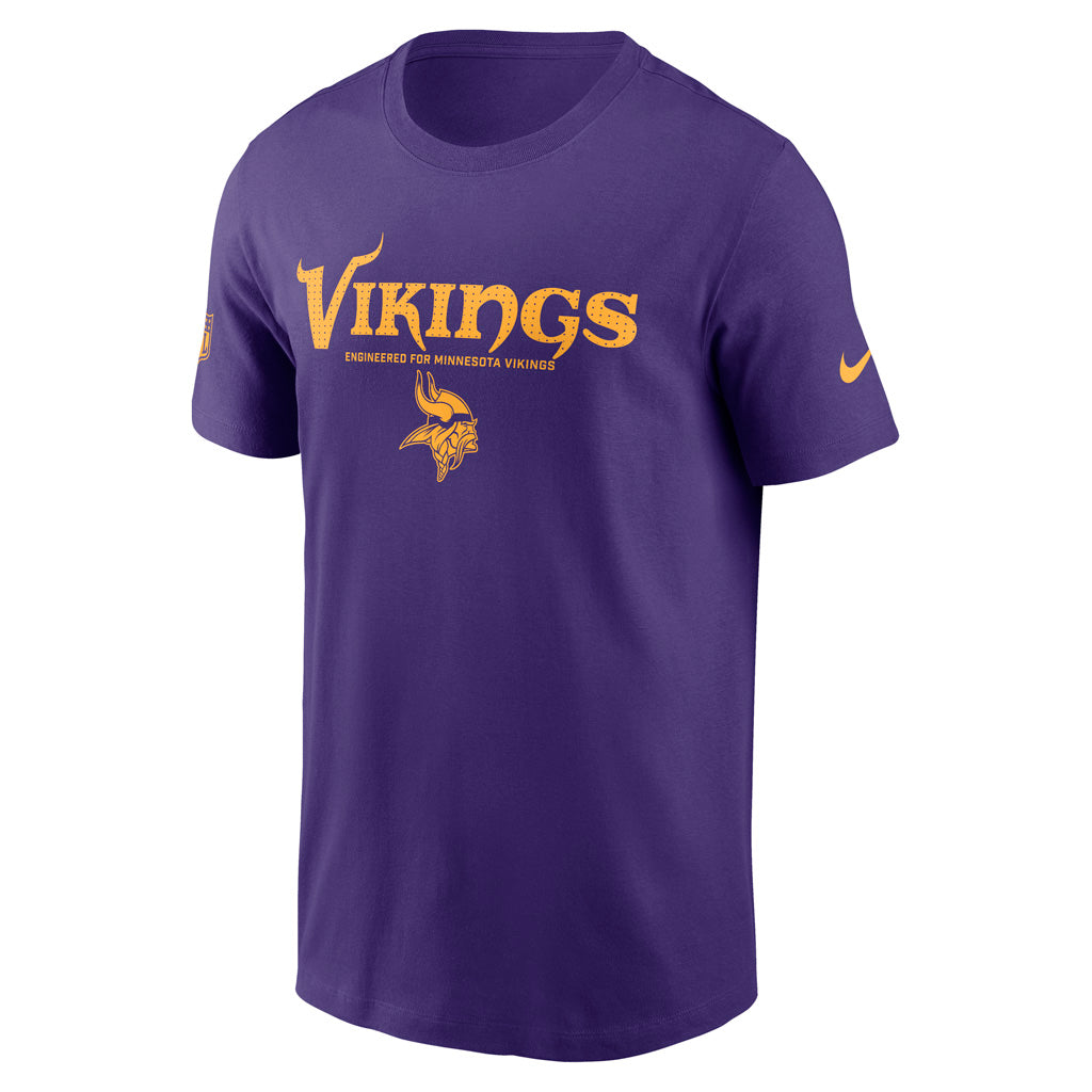 NFL Minnesota Vikings Nike Team Issue T-Shirt - Purple