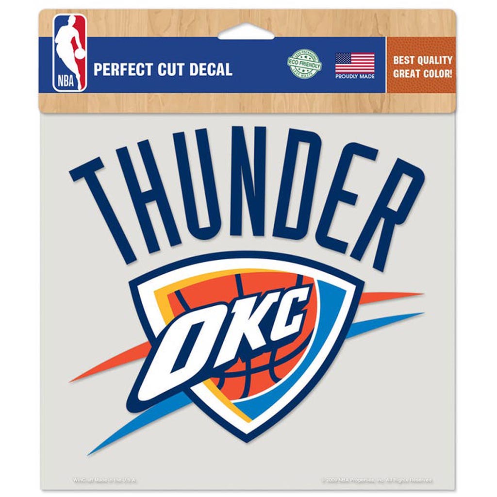 NBA Oklahoma City Thunder WinCraft 8" x 8" Decal