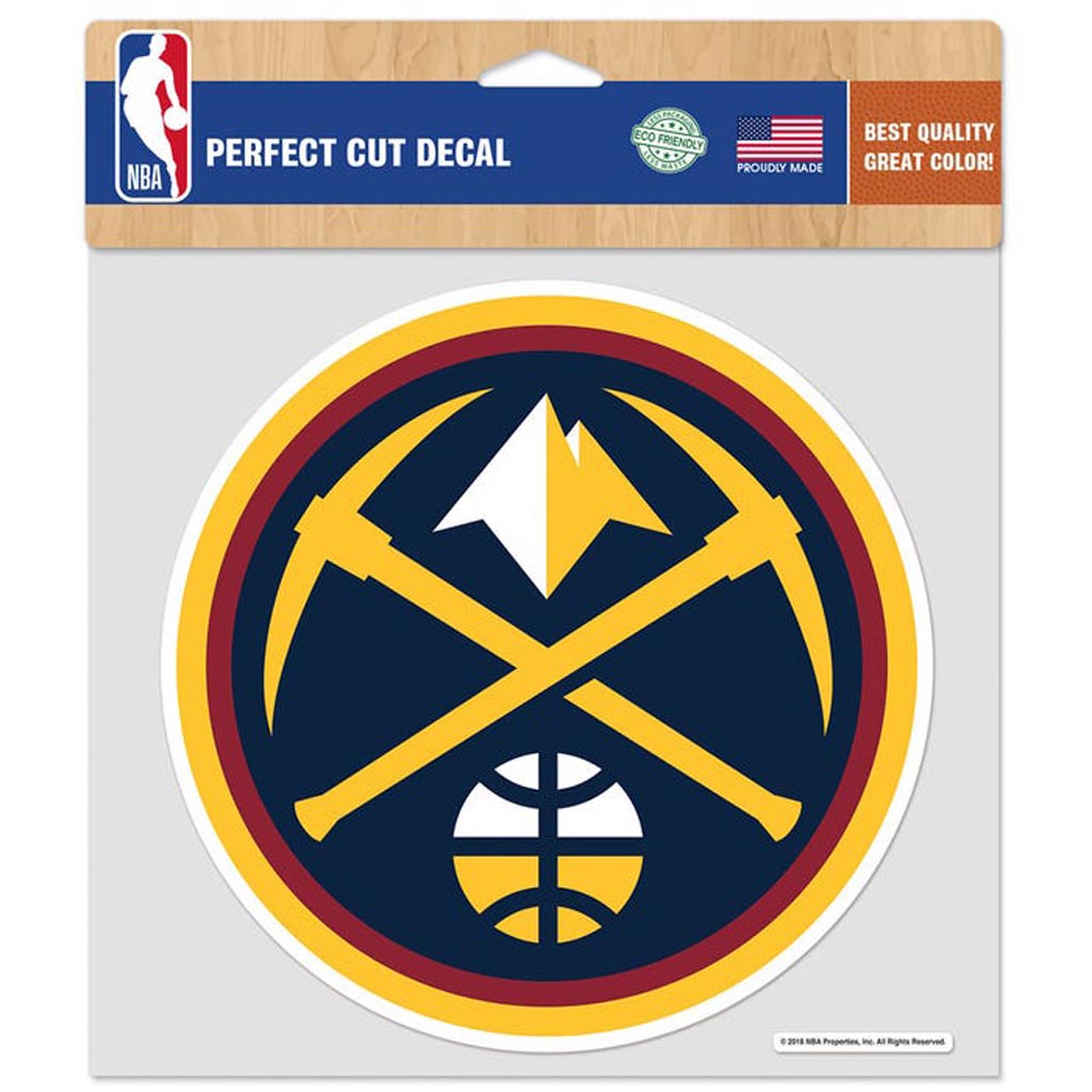 NBA Denver Nuggets WinCraft 8" x 8" Decal