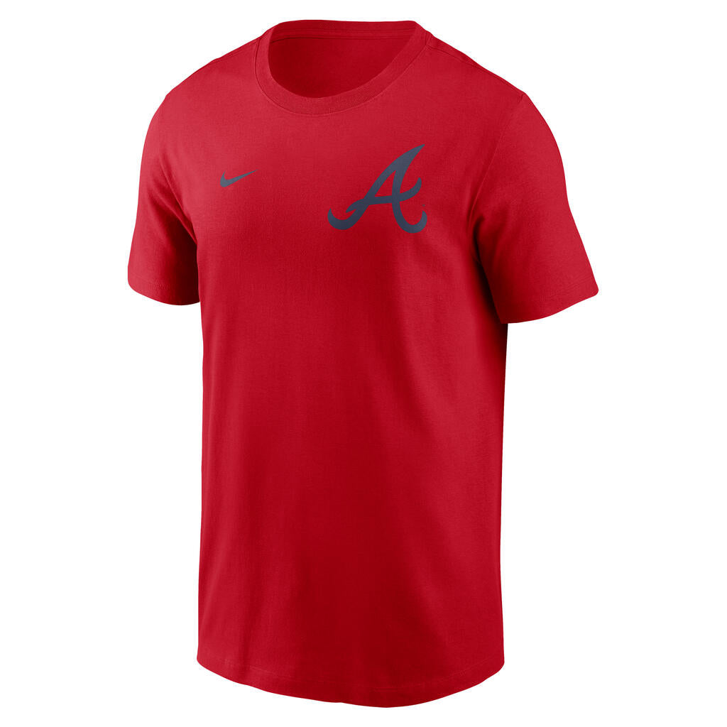 MLB Atlanta Braves Nike 2-Hit Cotton T-Shirt - Red