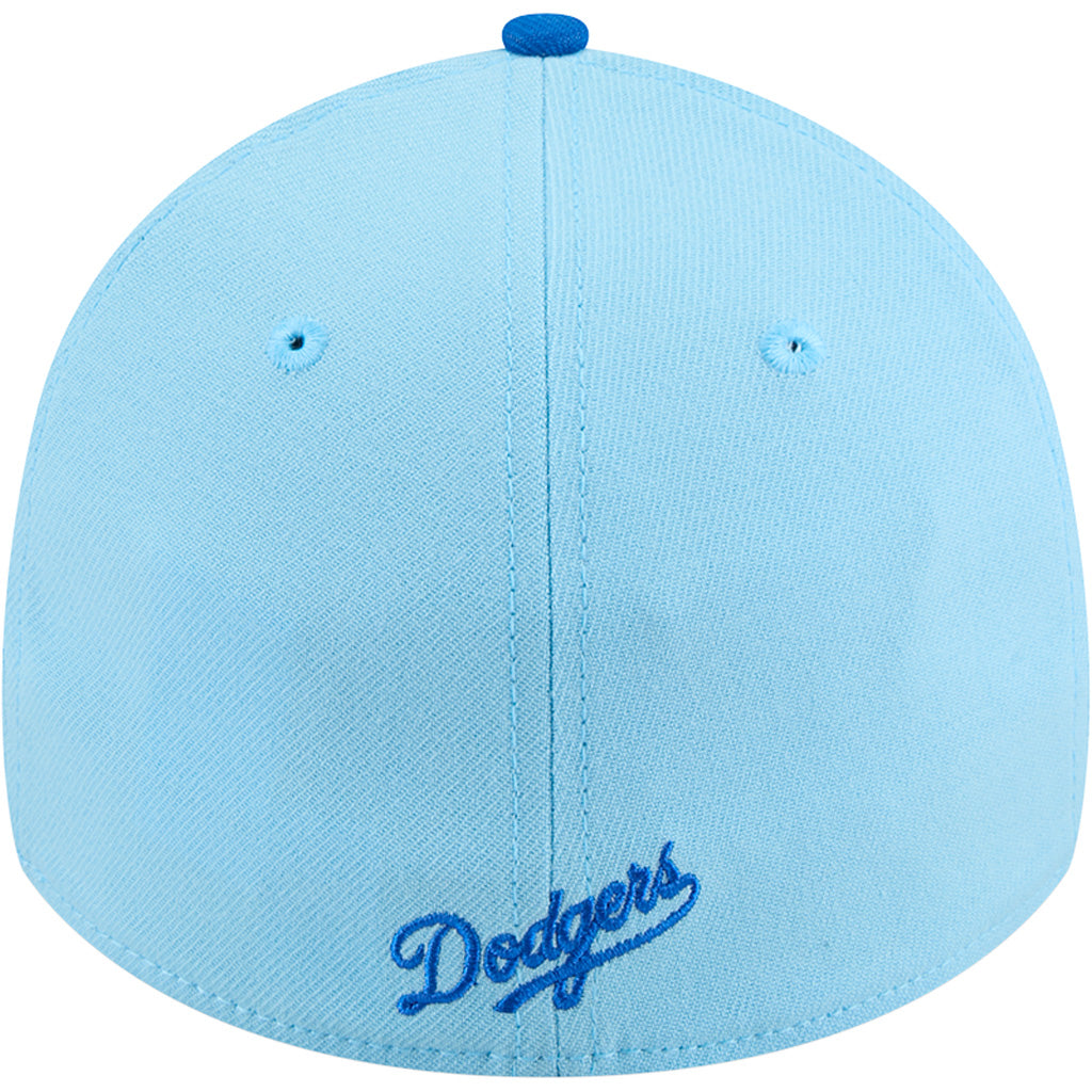 MLB Los Angeles Dodgers New Era 2025 4th of July 39THIRTY Flex Fit Hat - Light Blue