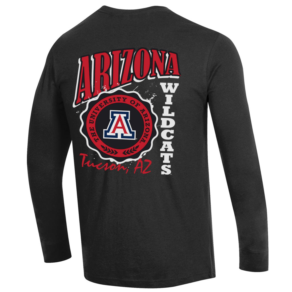 NCAA Arizona Wildcats Champion Bottlecap Long Sleeve T-Shirt - Black