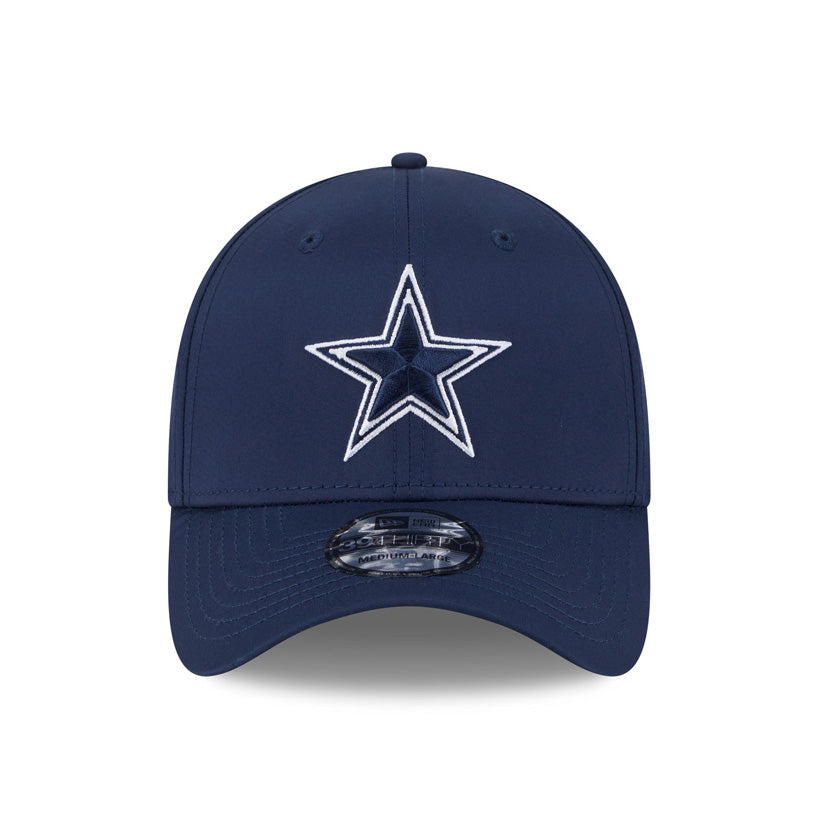 NFL Dallas Cowboys New Era Mid Perf 39THIRTY Flex Fit Hat - Navy