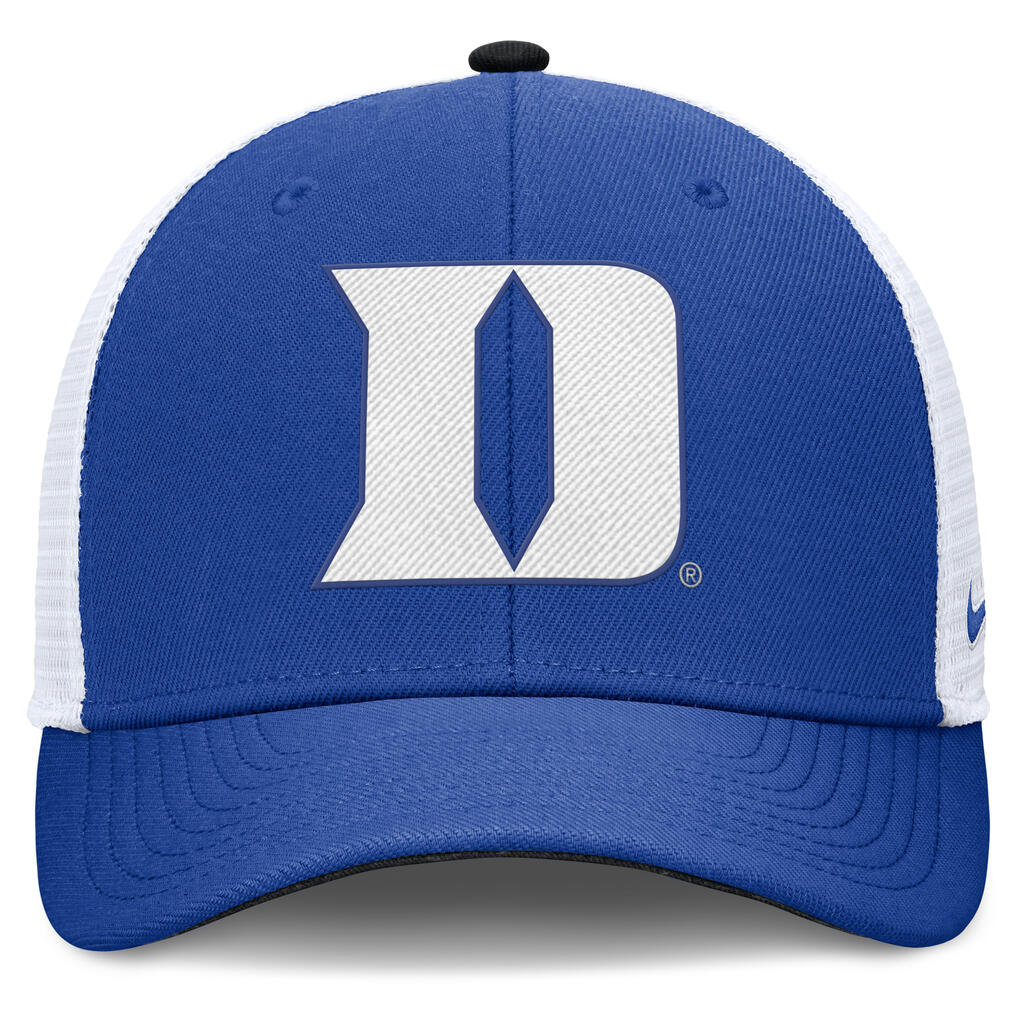 NCAA Duke Blue Devils Nike Primetime Trucker Snapback Hat - Blue