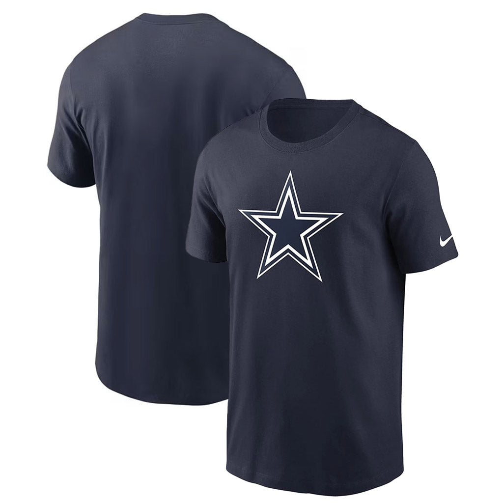 NFL Dallas Cowboys Nike Logo Essential T-Shirt - Navy