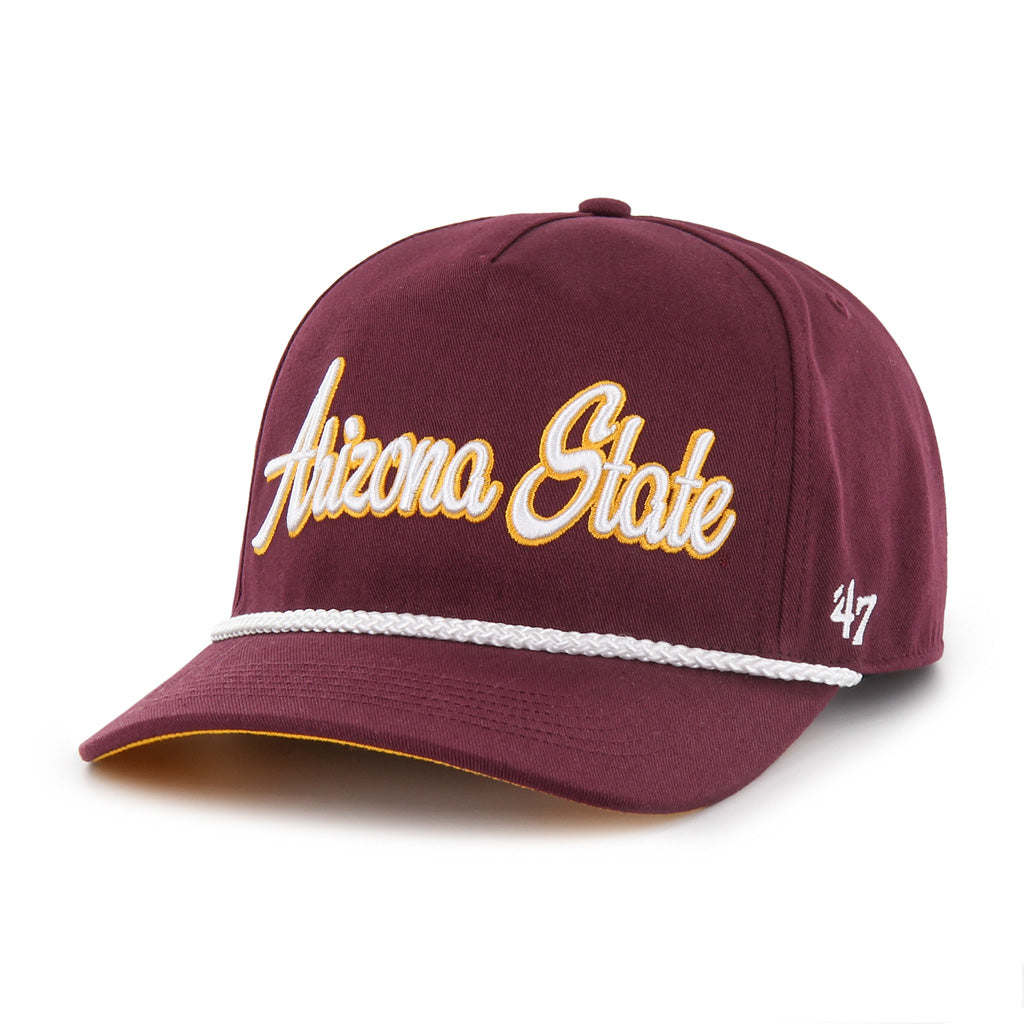 NCAA Arizona State Sun Devils '47 Overhand Hitch Snapback Hat - Maroon