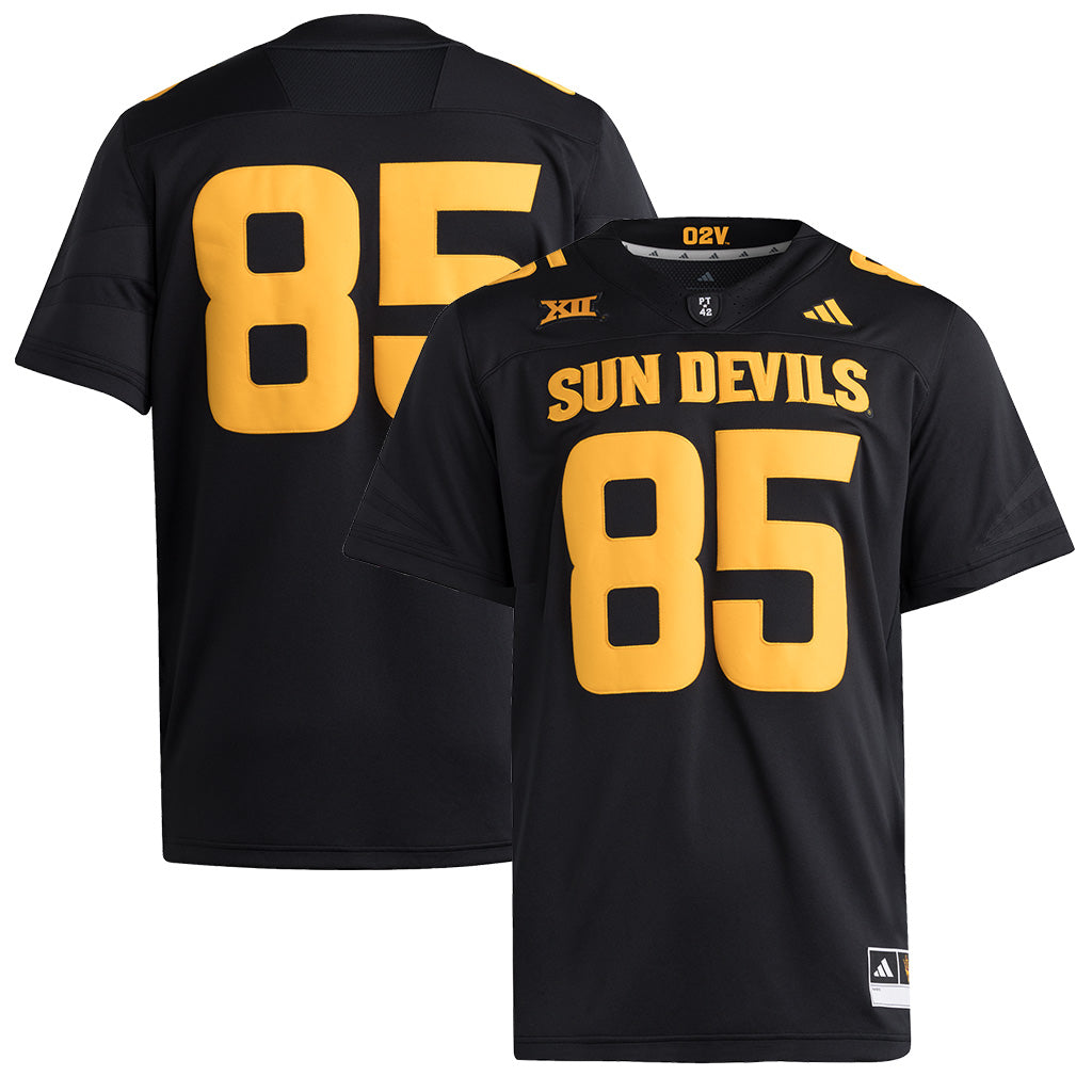 NCAA Arizona State Sun Devils adidas Alternate Premium Replica Jersey - Black