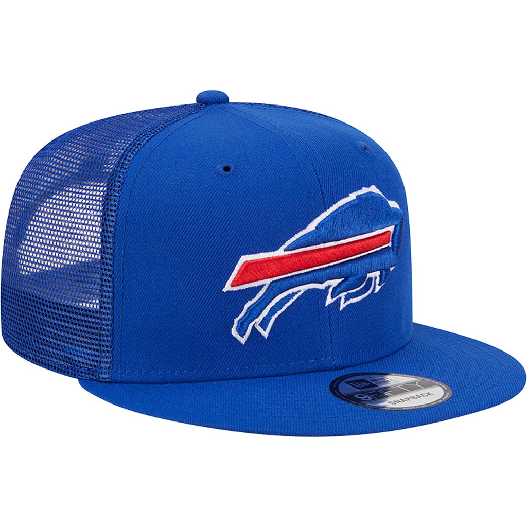 NFL Buffalo Bills New Era 9FIFTY Snapback Trucker Hat - Blue