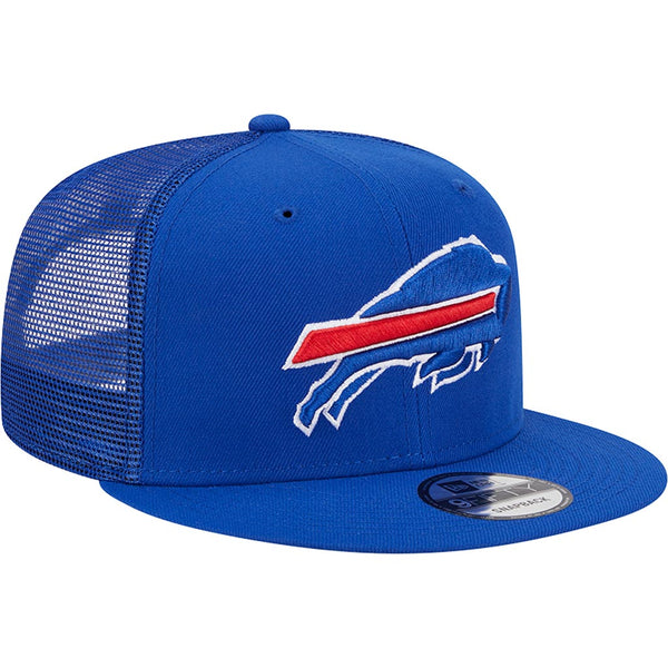 NFL Buffalo Bills New Era 9FIFTY Snapback Trucker Hat - Blue - Just Sports