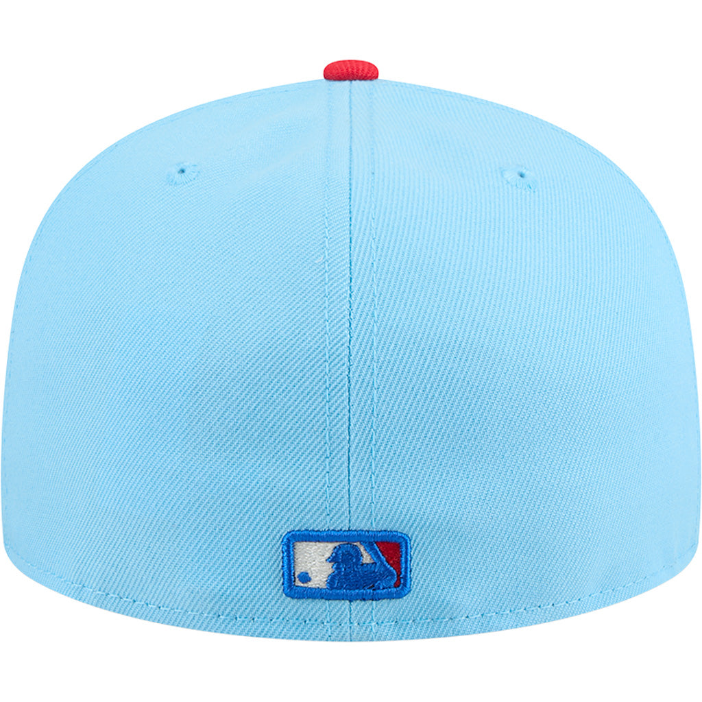 MLB Minnesota Twins New Era 2025 4th of July 59FIFTY Fitted Hat - Blue