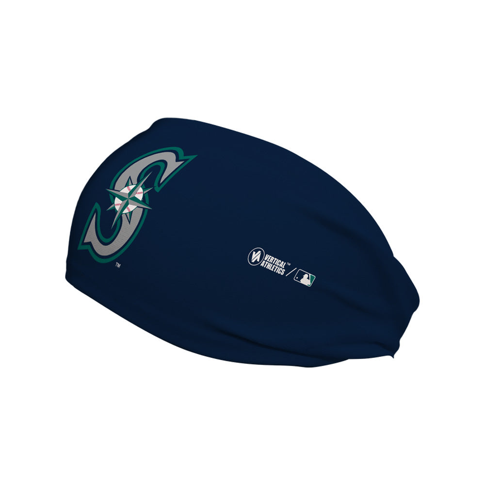 MLB Seattle Mariners Vertical Athletics Logo Headband