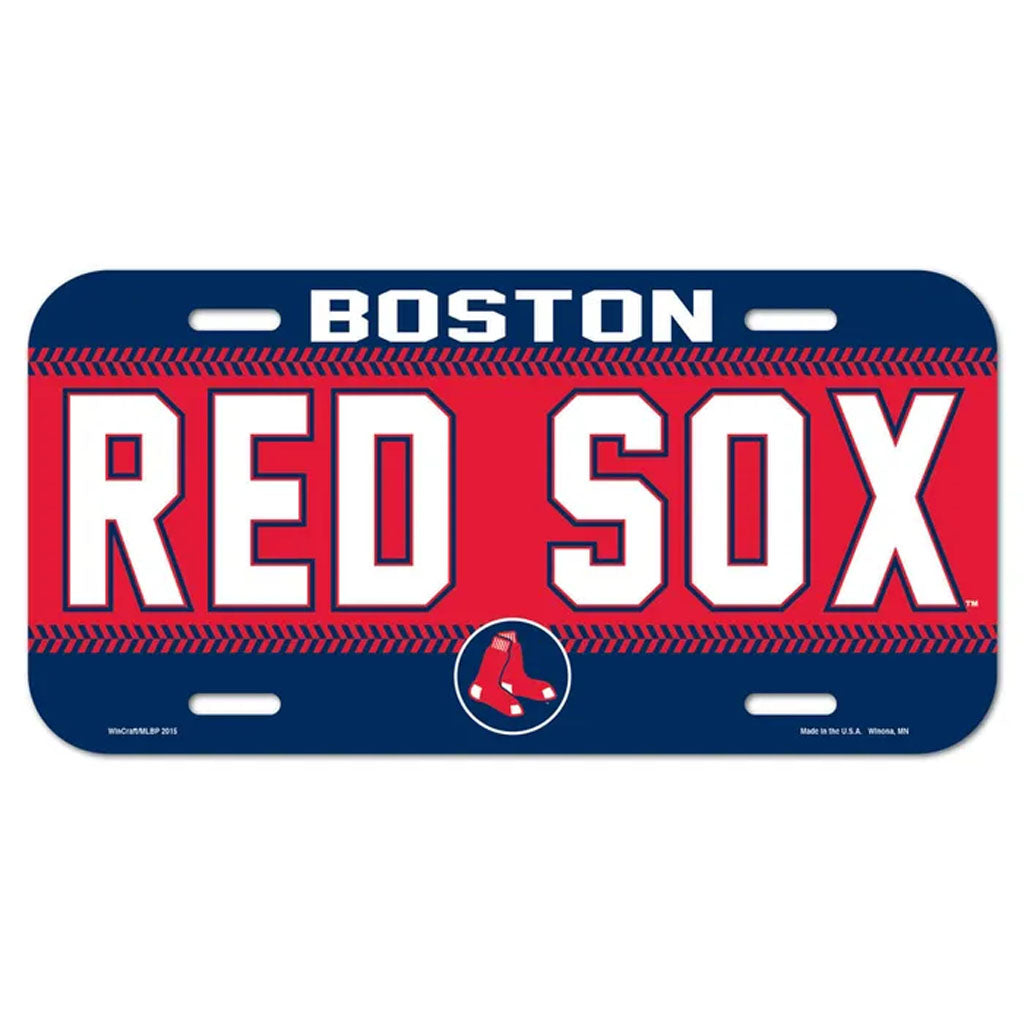 MLB Boston Red Sox WinCraft License Plate