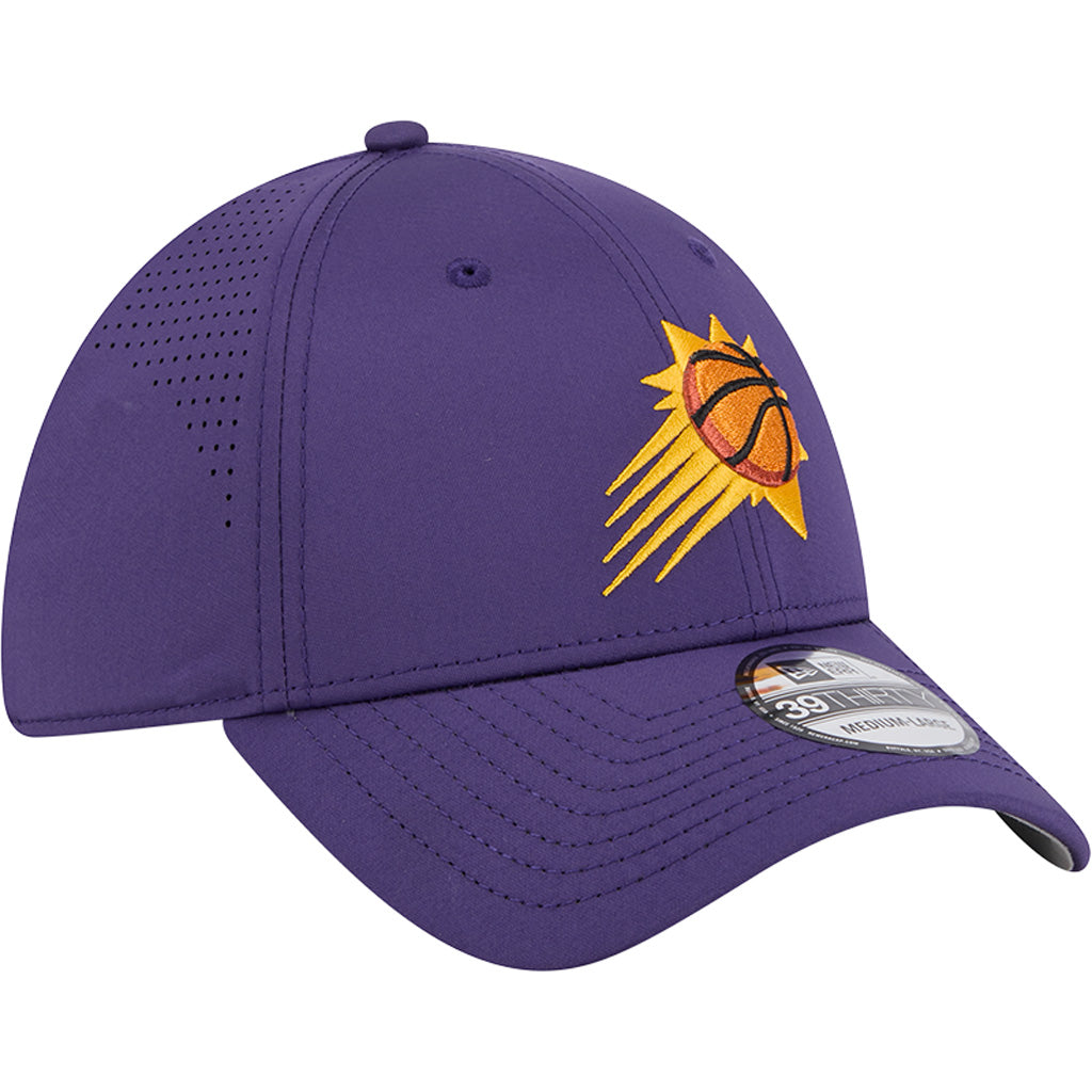 NBA Phoenix Suns New Era Mid Perf 39THIRTY Flex Fit Hat - Purple