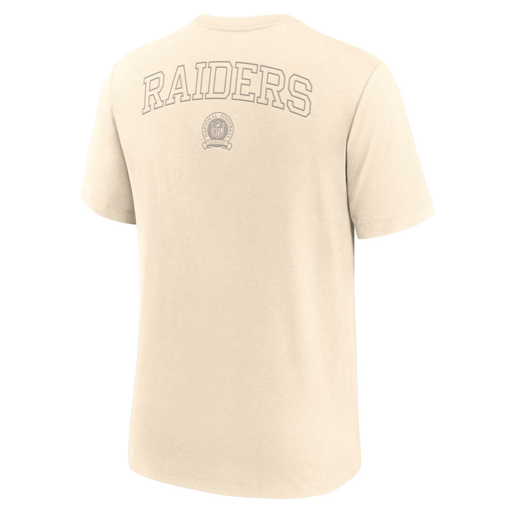 NFL Las Vegas Raiders Nike Glory Triblend T-Shirt - Natural