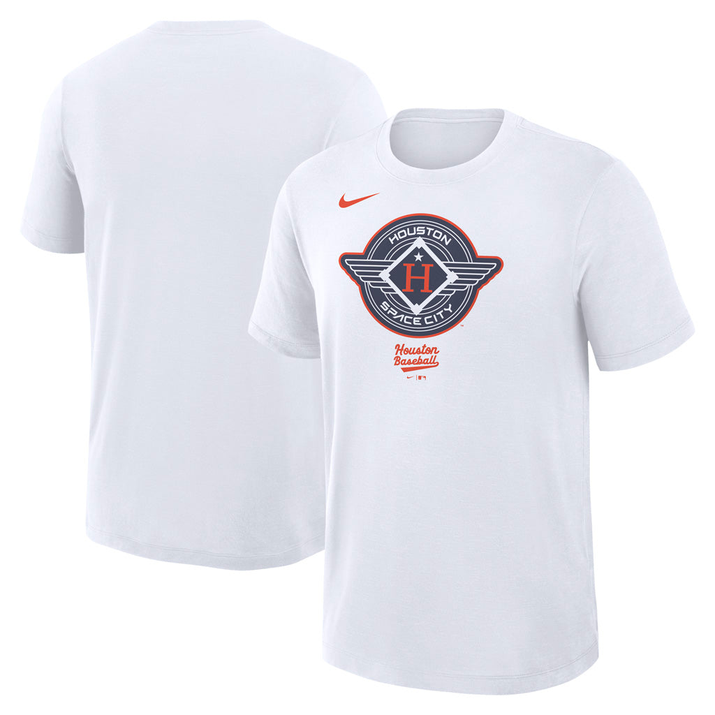 MLB Houston Astros Nike 2025 City Connect Novelty Slub T-Shirt - White