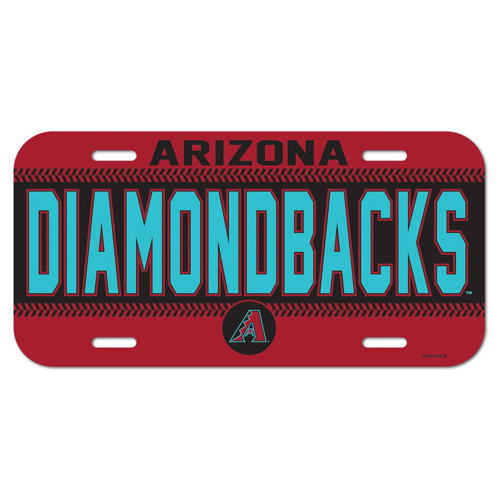 MLB Arizona Diamondbacks WinCraft License Plate
