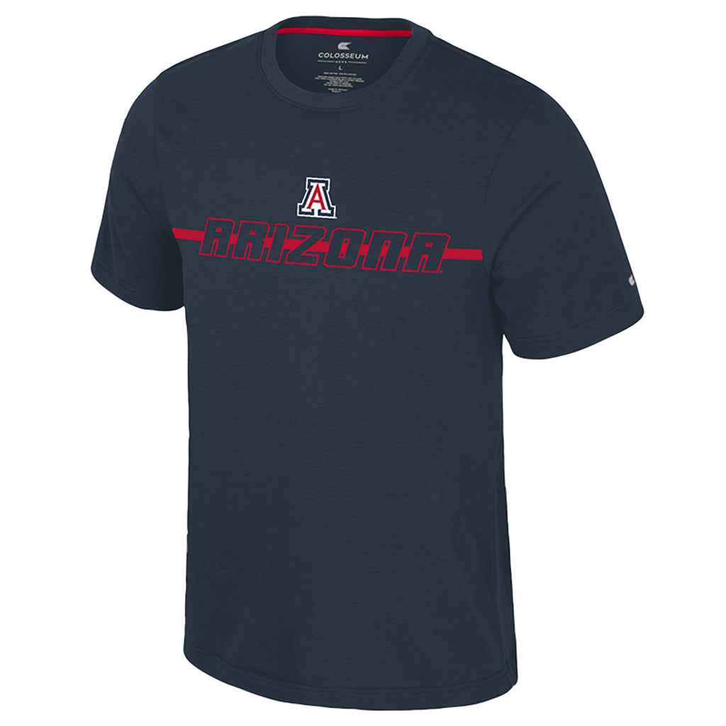 NCAA Arizona Wildcats Colosseum Teller T-Shirt - Navy