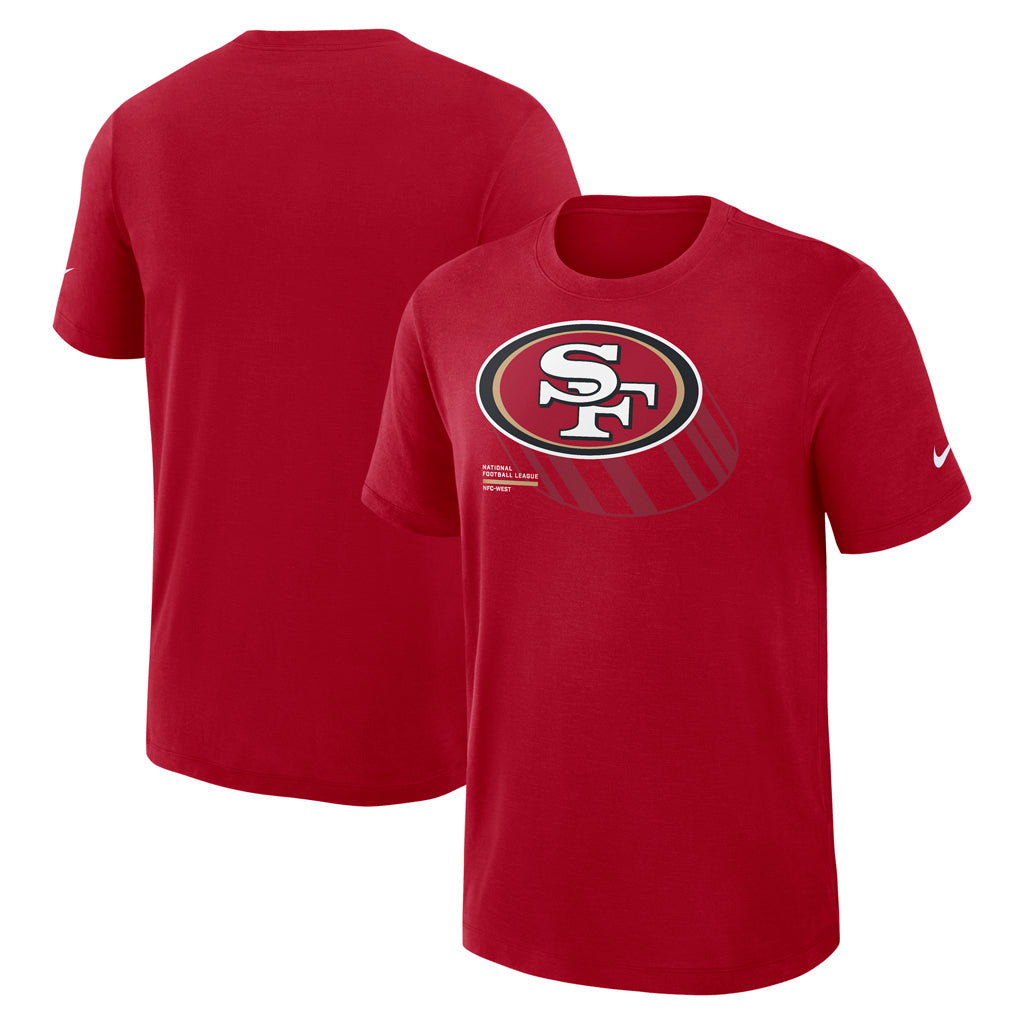 NFL San Francisco 49ers Nike Slub T-Shirt - Red
