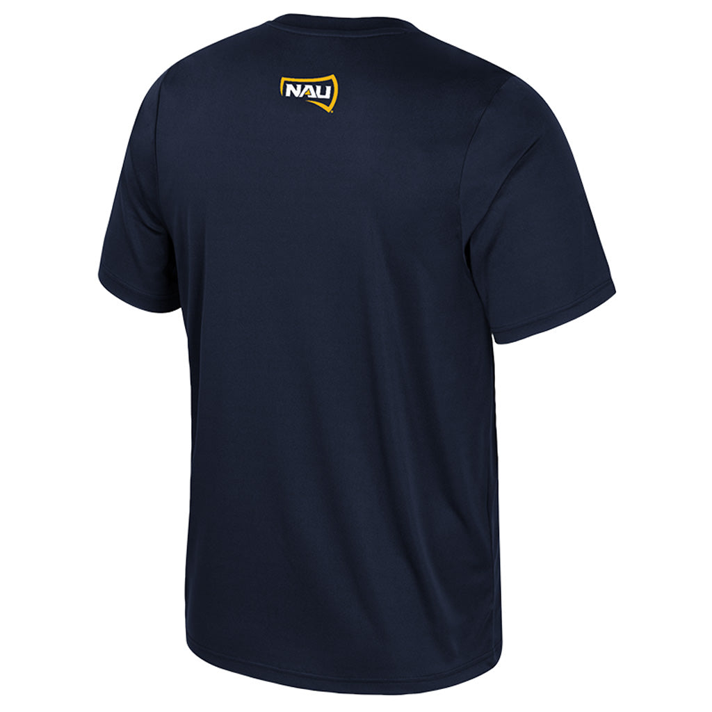 NCAA Northern Arizona Lumberjacks Colosseum Quantum T-Shirt - Navy