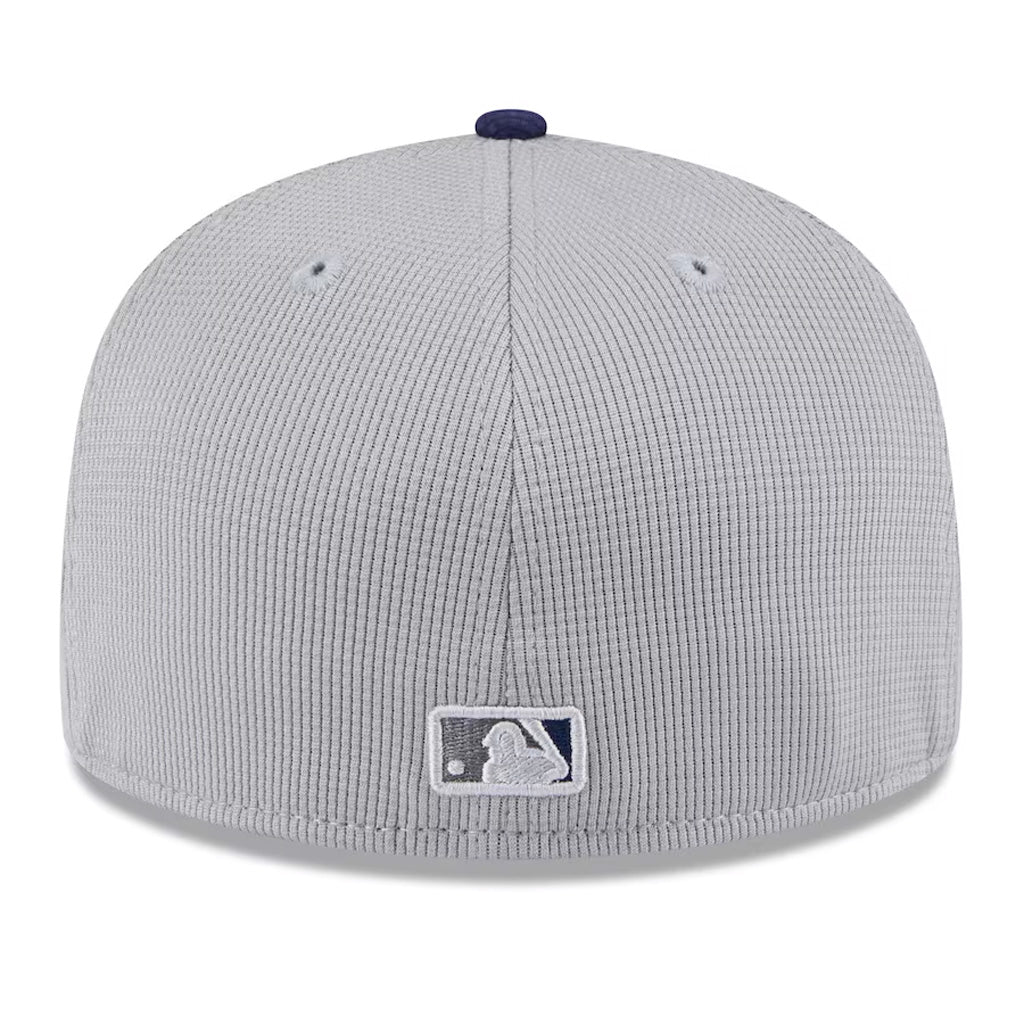 MLB Tampa Bay Rays New Era 2025 Graphite Batting Practice 59FIFTY Fitted Hat - Graphite