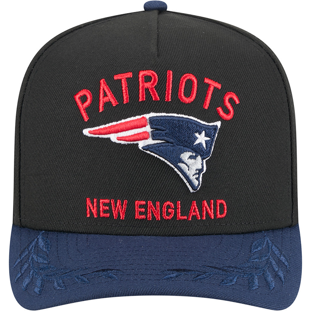 NFL New England Patriots New Era 2025 Draft 9FIFTY A-Frame Hat - Black