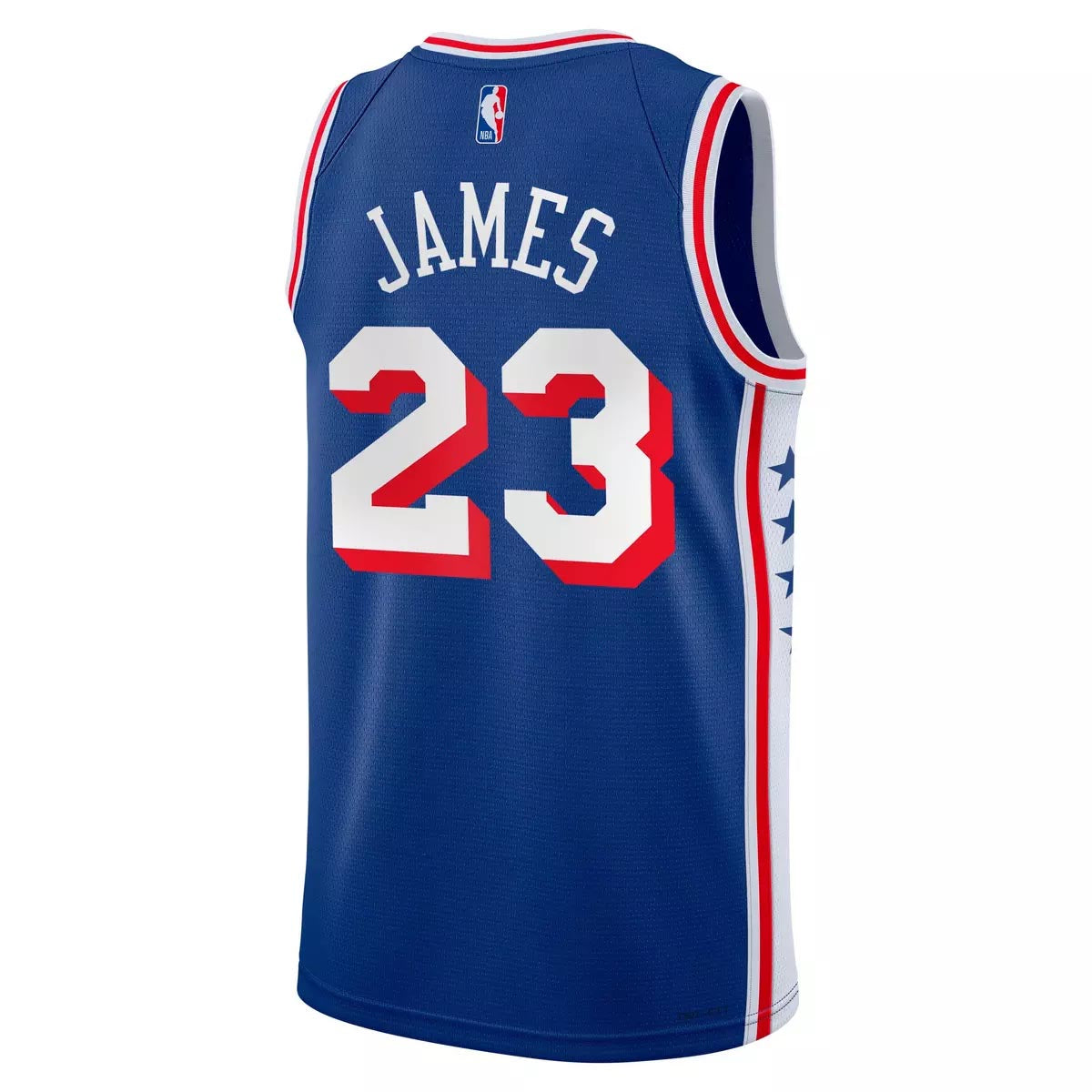 NBA Philadelphia 76ers Lebron James Youth Nike Icon Jersey- Blue