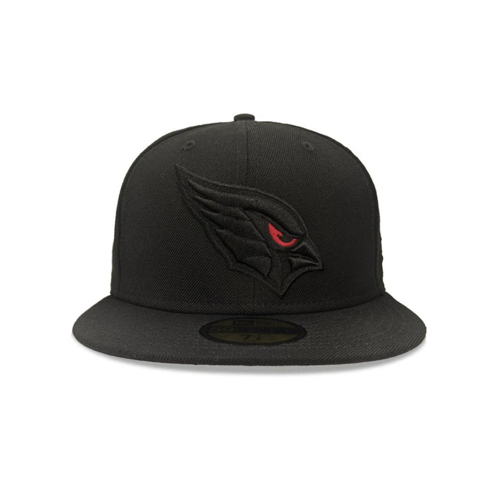 NFL Arizona Cardinals New Era Red Eye 59FIFTY Hat - Black