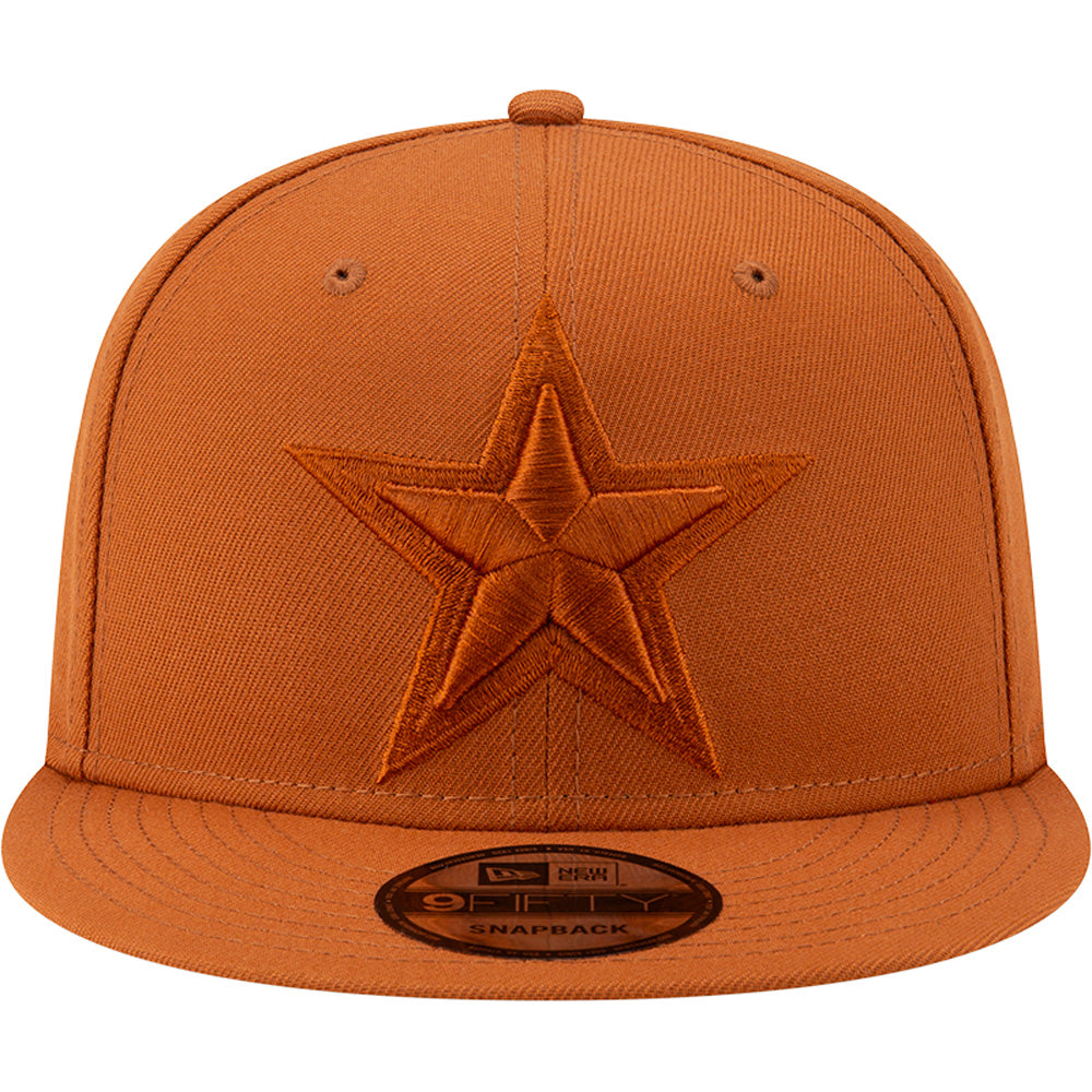 NFL Dallas Cowboys New Era Earthly Brown 9FIFTY Snapback