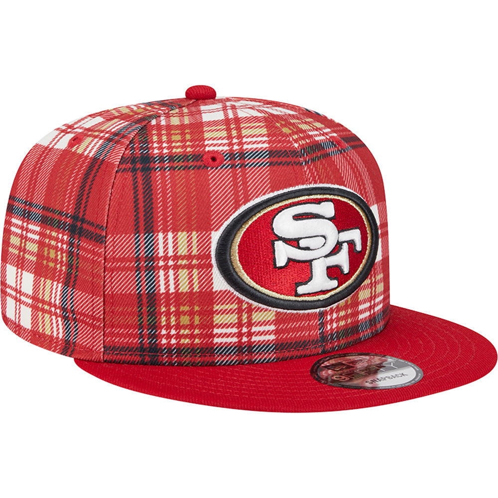 NFL San Francisco 49ers New Era 2024/25 Sideline Statement 9FIFTY Snapback Hat - Red