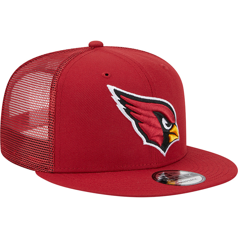 NFL Arizona Cardinals New Era Trucker 9FIFTY Snapback Hat - Red