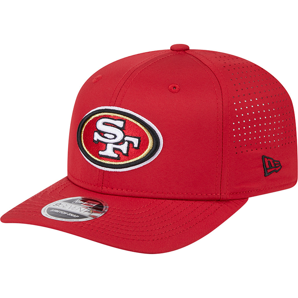 NFL San Francisco 49ers New Era Perform 9SEVENTY Stretch Snapback Hat - Red