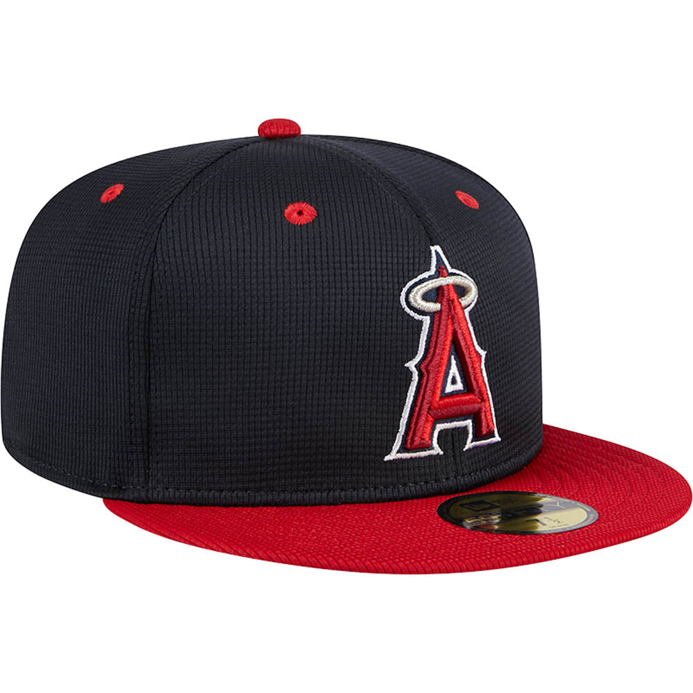 MLB Los Angeles Angels New Era 2025 Batting Practice 59FIFTY Fitted Hat - Navy