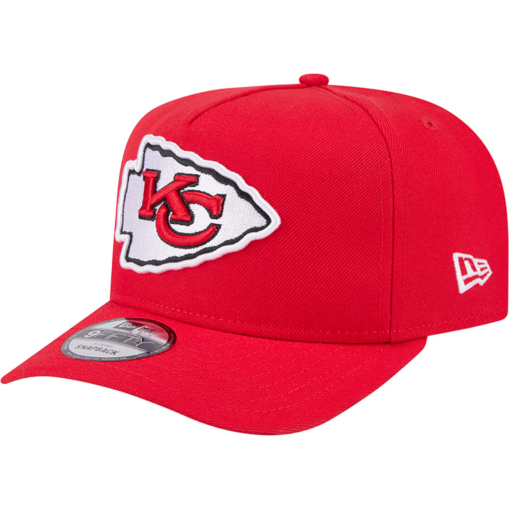 NFL Kansas City Chiefs New Era OTC 9FIFTY A-Frame Hat - Red