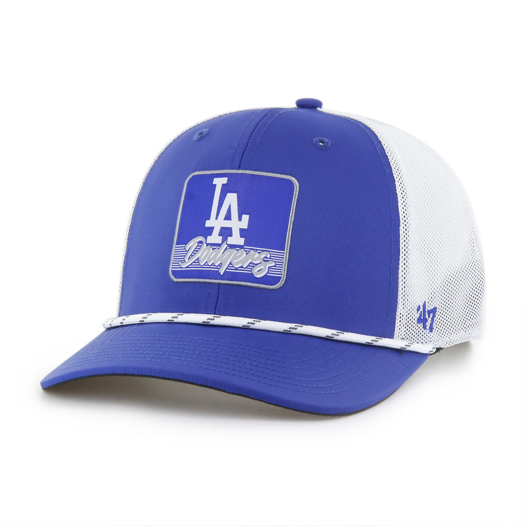 MLB Los Angeles Dodgers '47 Scratch Brrr Trucker Snapback Hat - Blue
